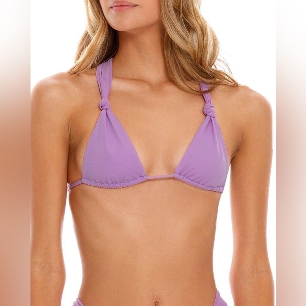 Agua Bendita Naya Elsa bikini in lilac lavender NWT